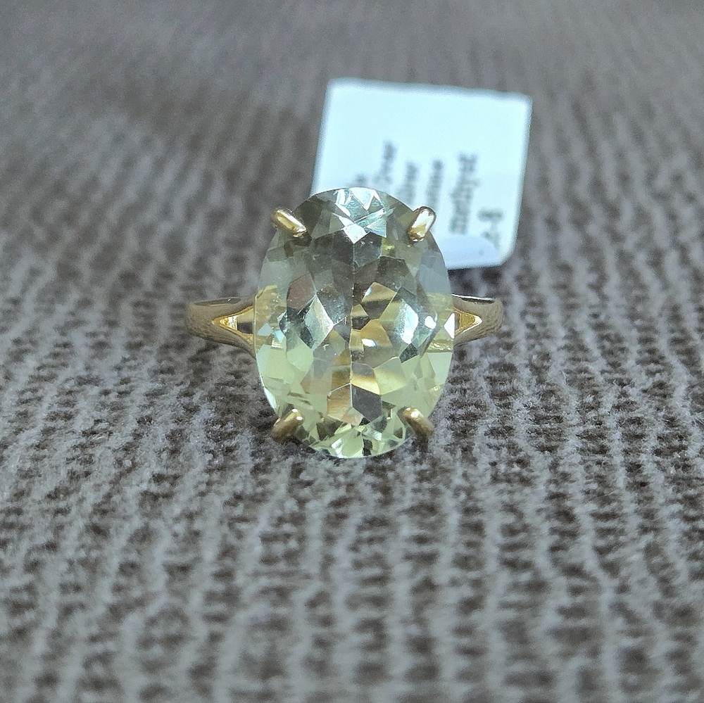 Shivam Green💚 Amethyst Ring💍 - NWT - Picture 4 of 16